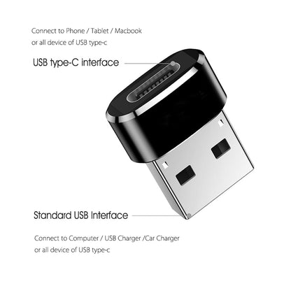 USB-A to USB-C Adapter