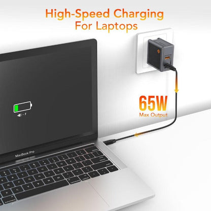 65W USB C GaN Charger