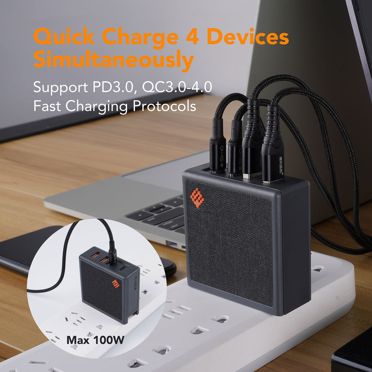 USB C Charger SlimQ Fast Charger GaN Charger